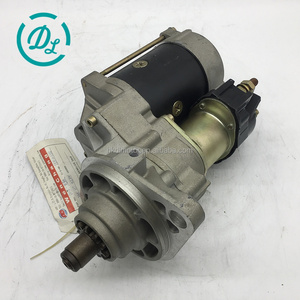 ชุดสตาร์ท EexcavaStart 24V 11T สำหรับเครื่องยนต์ 6HE1 6HH1 4HK1 รถขุดหนัก 0-24000-303 1811003070 รับประกัน 1 ปี - Product Image 6