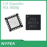 Paquete de Expansión de E/S FCA9535Q para Gabinete de Comunicación, 24 Circuitos, Corriente de Alimentación de 50mA, Servidores, Interfaz I2C/SMBus