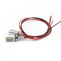 Ampoule LED étanche pour plaque d'immatriculation, lampe à vis miniature 12VDC pour bateau, yacht, équipement externe de signalisation