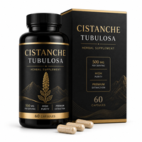 Formule Personnalisée Complexe de Cistanche Bisglycinate de Zinc pour le Marché US/UE – Complément Quotidien de Bien-être Masculin – Prix de Gros