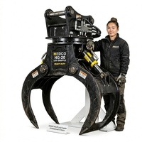 Nouvel accessoire de tarière de sol pour mini-excavatrice, machine de forage de sol à couple élevé, modèle DIG-POS-A