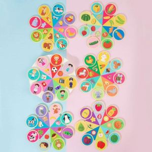 Puzzle éducatif en bois pour les animaux et les aliments associés, jeu Montessori pour enfants - Product Image 4