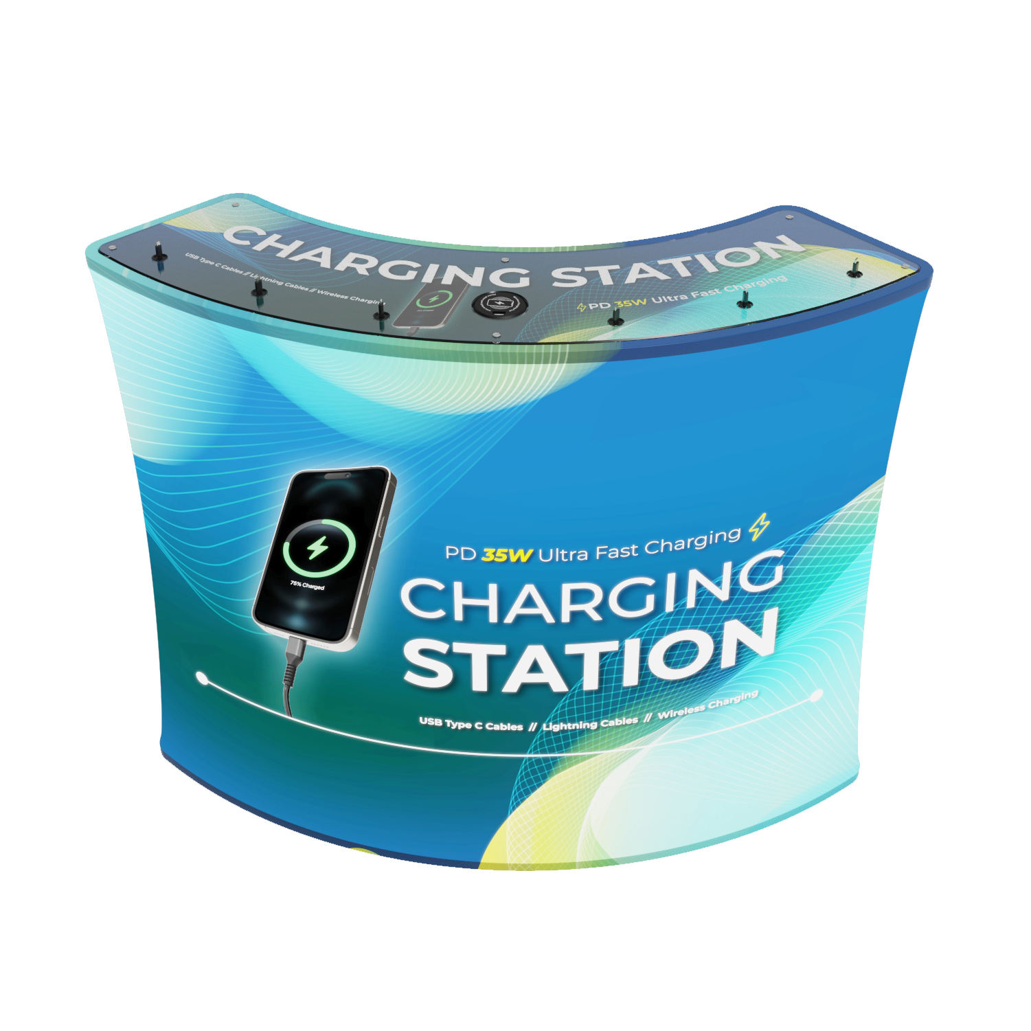 ARC Luc, table de chargement en forme d'arc