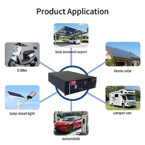 Système de stockage d'énergie solaire domestique 51,2 V 100 Ah 5 kWh avec batterie solaire et batterie lithium 48 V 200 Ah pour la sauvegarde de toute la maison - Product Image 3