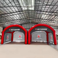 Tente dôme gonflable pour sports de plein air, pompe à air froid incluse, idéale pour les expositions et événements publicitaires – Offre Spéciale
