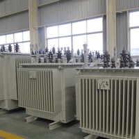 Transformateurs triphasés immergés dans l'huile MingZheng S13 haute sécurité pour moyenne et haute tension 125KVA 400KVA 1250KVA 11kv/0.4kv