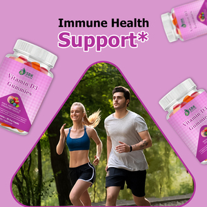 Gommes de Vitamine D3 de Haute Qualité avec Carbohydrates Totaux – Puissant Nettoyant Corporel et Soutien Immunitaire – Complément de Santé en Gommes - Product Image 6