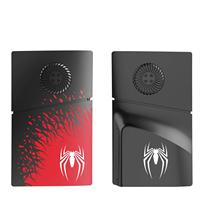   Schlanke Frontplatte Schutzgehäuse Ersatzgehäuse Premium ABS-Platte für PlayStation 5 Slim Spider Custom Case