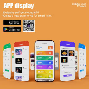 Mini Smart Robot Météo Horloge Affichage De Bureau WIFI Bleu Dent Haut-Parleur Veilleuse <span class=keywords><strong>TV</strong></span> DIY Gaming Décor Smart Home Device - Product Image 6