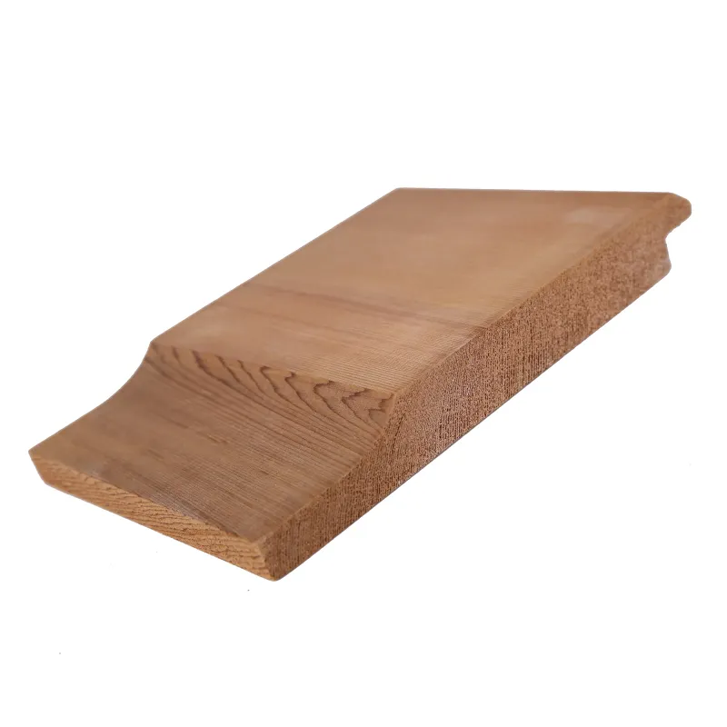 Rode Ceder Bouwmateriaal Buiten Hangende Plank Buitenmuur Planken Gevelbeplating