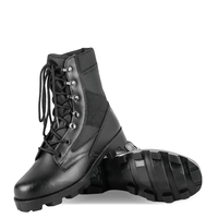 Bottes tactiques de combat pour la jungle, l'entraînement, la randonnée, légères, pour le désert, en PU, à lacets, imperméables, avec logo personnalisé