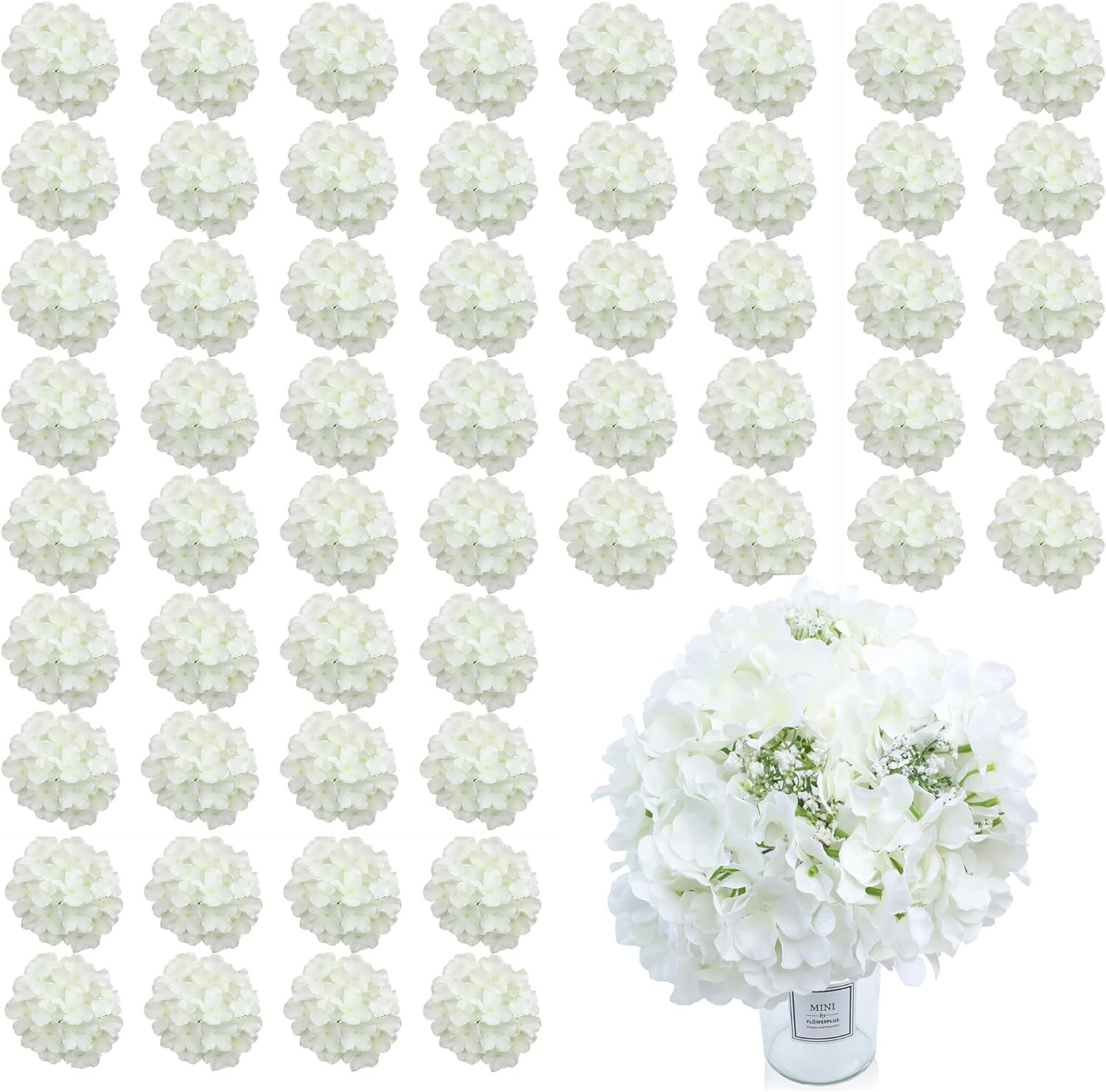 # 1 Hortensias en soie