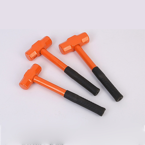 Martillo de trineo con mango de fibra de vidrio de 5kg, martillo de maquinista de acero de alto carbono con martillo de ajuste de servicio OEM - Product Image 3