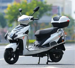 大人のための強力なヴィンテージ電動バイクスクーター1000W 60V CKD原付スクーター電動バイク