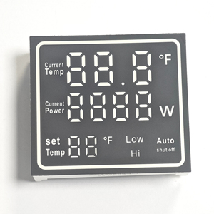 Personalizzare 7 segmento <span class=keywords><strong>Display</strong></span> a <span class=keywords><strong>LED</strong></span> per acquario acquario schermo numerico schermo impermeabile Design personalizzato dimensioni colori - Product Image 3