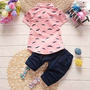 Summer Baby Boy Clothing Sets Baby Fashion Kid Outfit <b>Toddler</b> Children Cotton Tracksuit Clothes - Product Image 5