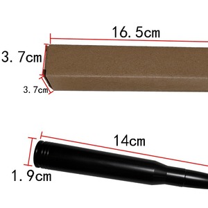 Antenne décorative de voiture en alliage d'aluminium, style balle, montée sur le toit, universelle, adaptée aux véhicules tout-terrain - Product Image 5