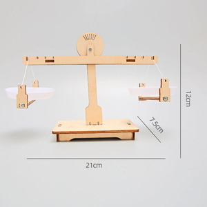 Vente en gros de puzzles d'assemblage 3D créatifs Jouet éducatif Jeux d'artisanat pour enfants Jouets scientifiques Jouet d'équilibre en bois - Product Image 3
