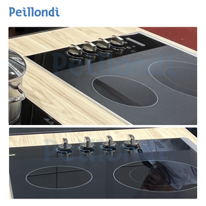 Table de cuisson <span class=keywords><strong>vitrocéramique</strong></span> encastrable 60 cm à 4 brûleurs, 6000 W, avec commande manuelle, garantie usine plus de 15 ans - Product Image 4