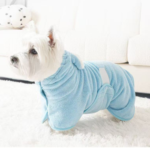 <b>Pet</b> Bathrobe Dog quick Drying Absorbent Coral Fleece Towel Hooded Cat <b>Cleaning</b> <b>Bath</b> Towel <b>Pet</b> Supplies <b>Bath</b> Towel - Product Image 2