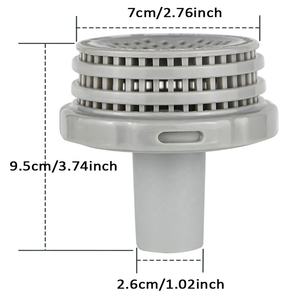 Connecteur de filtre de piscine en plastique Filtre à jet Remplacement Entrée d'eau Partie Type de nettoyage - Product Image 3