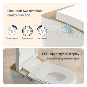 ETL Plancher Allongé <span class=keywords><strong>Toilette</strong></span> Intelligente Couverture à Ouverture Automatique Siège Chauffant Instantané Bidet Électrique Comprend Té<span class=keywords><strong>l</strong></span>écommande - Product Image 5