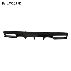 Diffuseur arrière en fibre de carbone style FD pour Classe C W205 4 portes 2015-2021 - Product Image 5