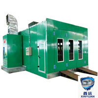 Cabine de peinture automobile à chauffage diesel/électrique compatible JIS - pour les marchés japonais et asiatiques