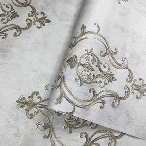 <span class=keywords><strong>Papier</strong></span> <span class=keywords><strong>peint</strong></span> brodé 3D de style <span class=keywords><strong>baroque</strong></span>, luxueux, adapté aux salons, aux chambres et aux décorations d'hôtels, décoration murale non tissée - Product Image 6