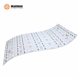 Tagliabile 24V IC RGBW <span class=keywords><strong>Flex</strong></span> <span class=keywords><strong>LED</strong></span> foglio di luce posteriore Design industriale stile 6000K temperatura colore luce pannello retroilluminato flessibile - Product Image 1