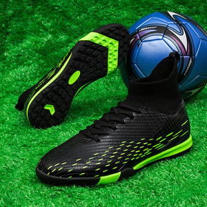 Haute qualité hommes respirant en plein air formation Football chaussures bottes <span class=keywords><strong>Futsal</strong></span> femmes hommes sport caoutchouc chaussures de Football - Product Image 6