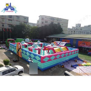 Lilytoys tùy chỉnh chủ đề lớn bouncers công viên bơm hơi trong nhà công viên bouncy ngoài trời sân chơi bơm hơi cho tổ chức sự kiện - Product Image 1