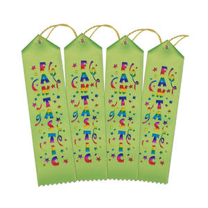 Rubans de récompense personnalisés 1er premier deuxième troisième quatrième Rubans de récompense personnalisés <span class=keywords><strong>2</strong></span> "* 8" Sport Place Gold Foil Printing Logo Awards - Product Image 1