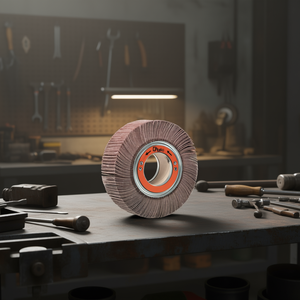 Ttake Abrasive Cloth Flap <b>Wheel</b> 200x30x54 Mm With Hole For <b>Grinding</b> And Polishing - Product Image 3