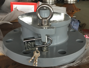 ZHENXUAN ZXGLY-1 Alta Temperatura Tanque De Óleo De Amostragem Do Porto Furo De Medição Pé Operado WCB 304 AL - Product Image 6