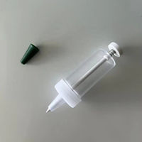 Mini épandeur de graines super portatif réglable semoir pratique de seringue d'herbe de fleur pour le distributeur de semis de jardin de jardin plante en pot