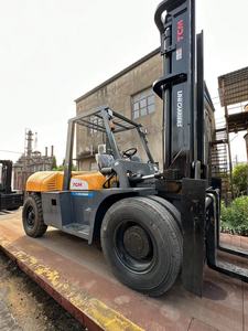 Vigoshop 10 Ton TCM FD100 <b>Used</b> Diesel Forklift Single/Two/Three Stage Mast Solid Structure High Stability for Heavy Duty - Product Image 5