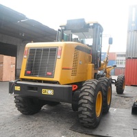 Niveleuse GR1803 avec ripper et lames de coupe