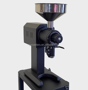 <span class=keywords><strong>Molino</strong></span> de Café Eléctrico Comercial y Doméstico de 30 kg con Muelas Planas de Titanio / Muelas de Dientes de Tiburón para Café Turco, Molinillo de Granos de Café de Aluminio - Product Image 2