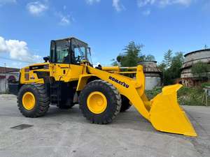 Chargeuse sur pneus Komatsu d'occasion WA320-3 WA320-5 WA380 WA300 WA470 WA600 Japon Chargeuse frontale avec moteur de 6 tonnes Chargeuse rétro - Product Image 5