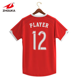 舒适透气足球制服足球球衣背心足球球衣 - Product Image 4