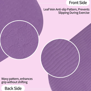 <span class=keywords><strong>Tappetino</strong></span> da Yoga Pieghevole Antiscivolo in TPE per Allenamento a Casa Palestra Fitness <span class=keywords><strong>Pilates</strong></span>, <span class=keywords><strong>Spessore</strong></span> 6mm per Uomo e Donna - Product Image 4