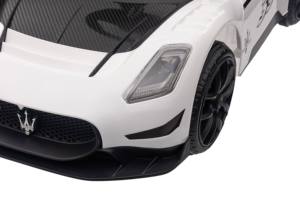 รถยนต์เด็กนั่งขับ Maserati MC20 GT2 ปี 2024 พร้อมพื้นที่วางเท้า ระบบไฟฟ้า กล่องดนตรี แตรพลาสติก สำหรับเด็กทั้งชายและหญิง - Product Image 3