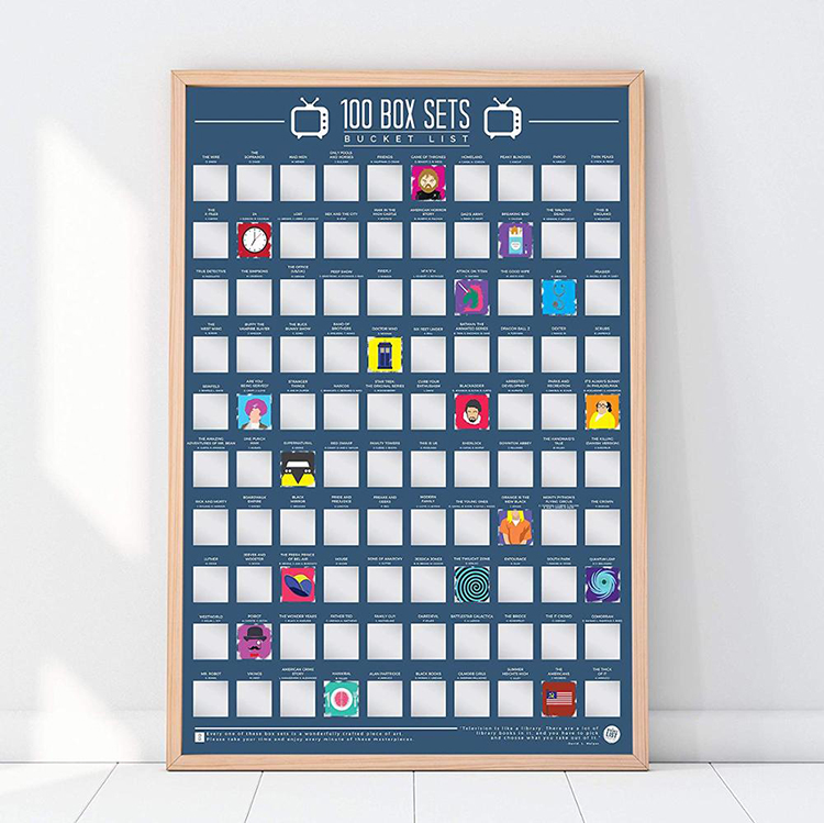 100 Dates Scratch Off Poster6