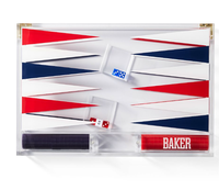 Backgamon acrylique luxe Lucite Backgammon acrylique jeu ensemble produit
