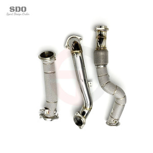 Échappement droit de tuyau de descente à débit libre SDO pour BMW M2 G87 2019-2023 3.0T système de tuyau en acier inoxydable de bouclier thermique nouvel état - Product Image 3