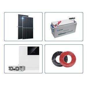 ระบบพลังงานแสงอาทิตย์แบบออฟกริด 10kW 15kW 20kW ชุดอุปกรณ์ครบชุด ระบบพลังงานแสงอาทิตย์ - Product Image 1
