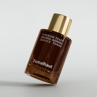 Flacon en verre de 10 ml pour essence de soin de la peau, avec fond épais