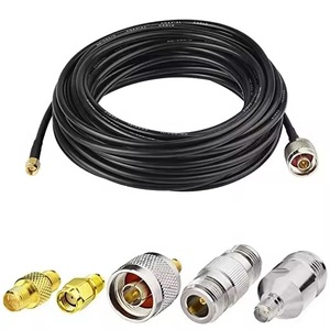<span class=keywords><strong>Cable</strong></span> Coaxial SMA Macho a N LMR400 para Amplificadores de Señal Móvil, Impedancia de 50 ohmios, Longitud Personalizable (20m/25m/30m) - Product Image 6