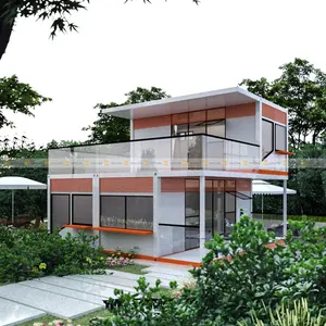 VHCON 2023 Produk Baru Desain Modern Mewah Mobile Living Perumahan Portabel Lipat Rumah Prefab Kontainer Villa Rumah